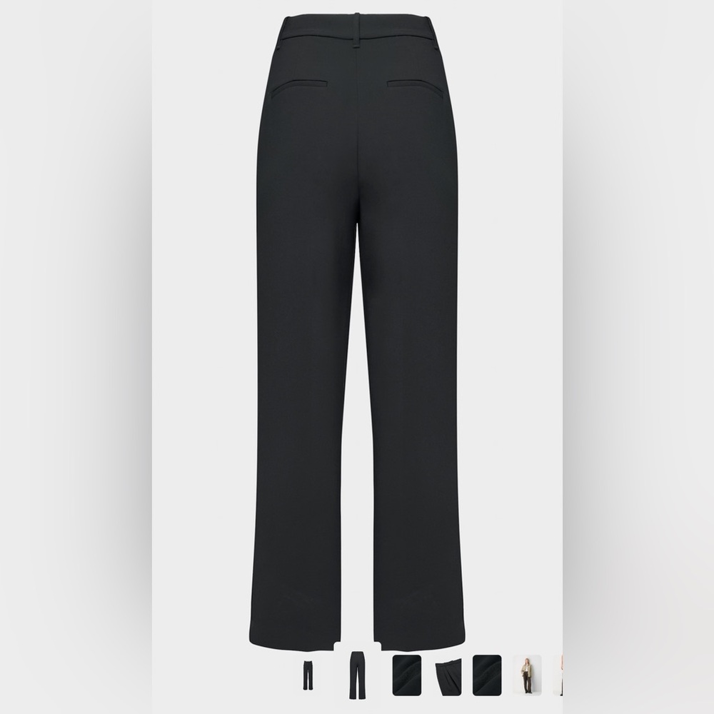 Aritzia Wilfred Effortless Black Pants